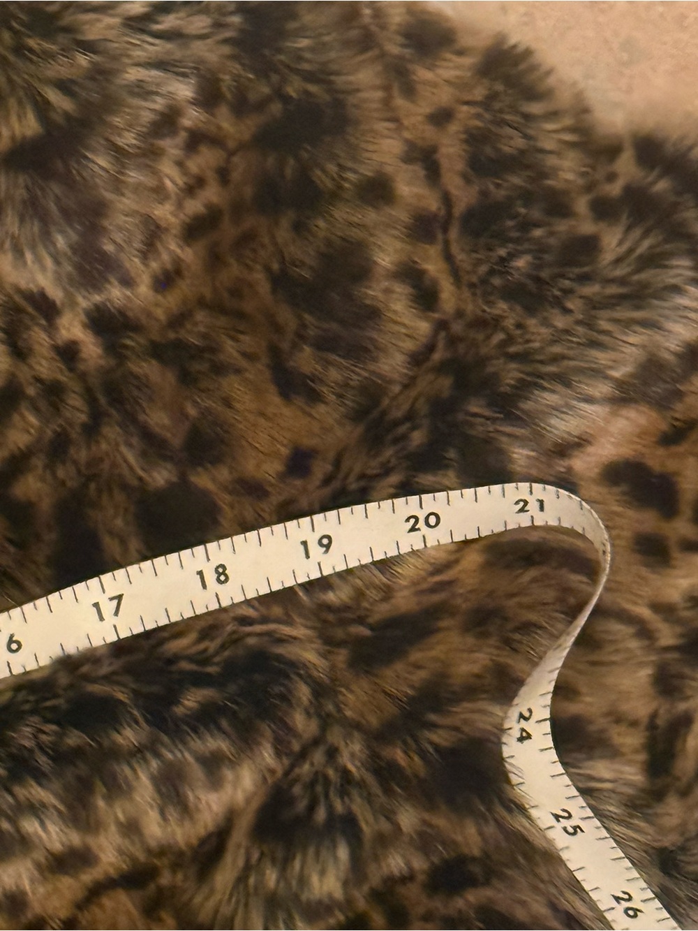 Sanctuary Faux Fur Leopard Print Coat in Brown and Black Size Small - Picture 13 of 13